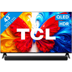 TCL 43 Zoll QLED S5L 4K (2026) + TCL S45H 2.0 Soundbar TCL 43 Zoll QLED S5L 4K (2026) + TCL S45H 2.0 Soundbar