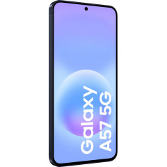 Samsung Galaxy A57 256GB Dunkelblau 5G + BlueBuilt Backcover Transparent