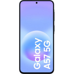 Samsung Galaxy A57 256GB Dunkelblau 5G + BlueBuilt Backcover Transparent