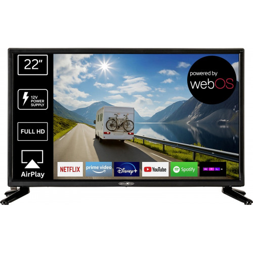 Reflexion LED22iBT LCD-TV 55 cm 22 Zoll EEK E (A - G) DVB-T2, DVB-C, DVB-S2, Full HD, Smart TV, WLAN, CI+ Schwarz